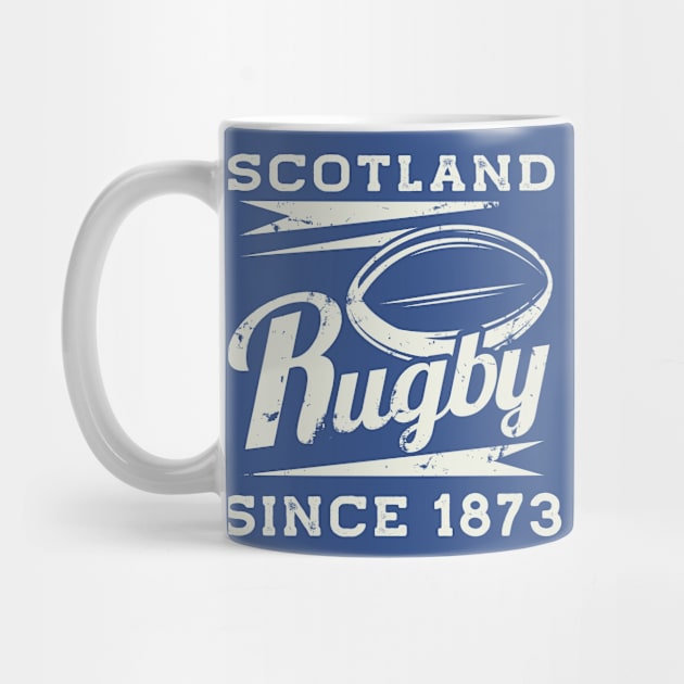 Vintage Scotland Rugby Since 1873 by tropicalteesshop